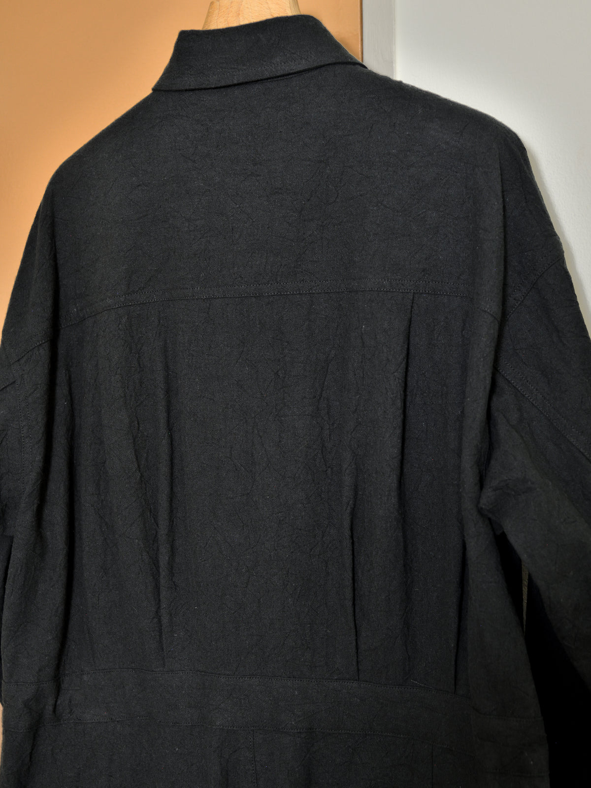 BELPER WASHED LINEN JUMP SUIT 2011-0624F BLACK ブラック リネン コットン レディース 26FW 日本取り扱い 名古屋 丸の内 セレクトショップ THIRD PLACE サードプレイス