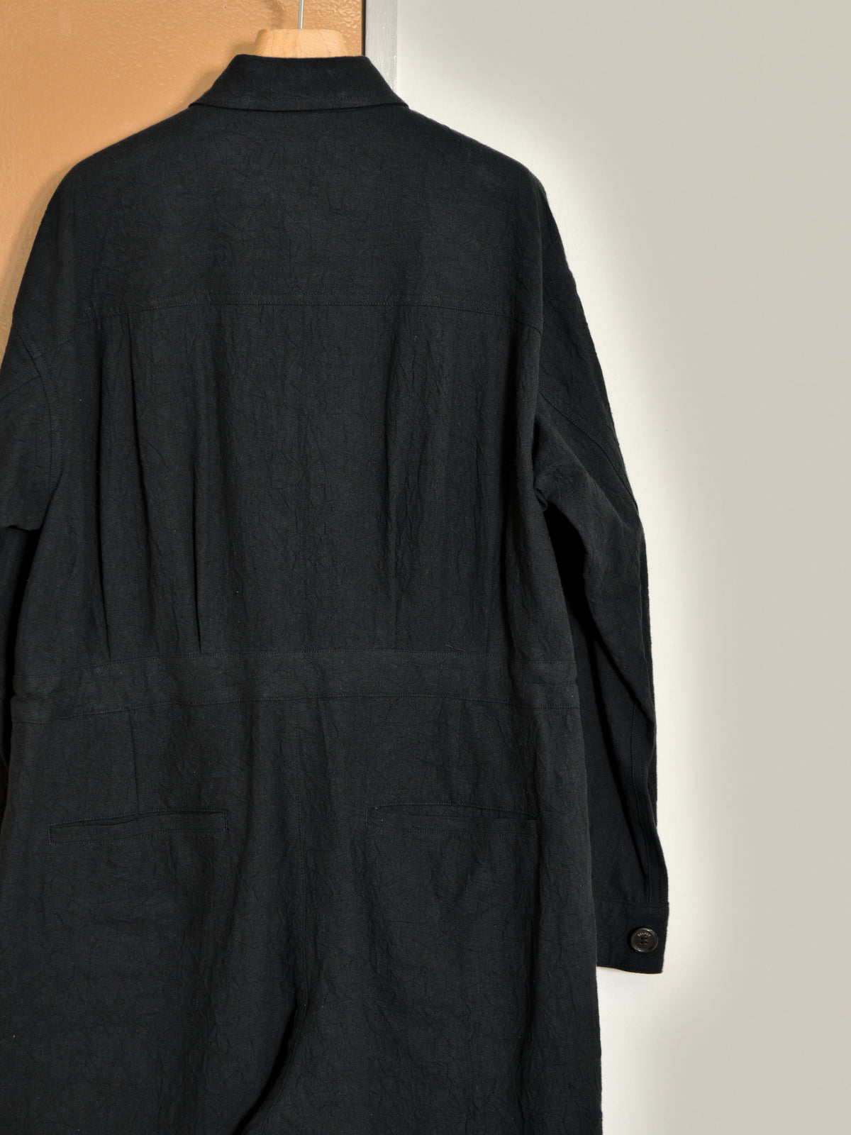 BELPER WASHED LINEN JUMP SUIT 2011-0624F BLACK ブラック リネン コットン レディース 26FW 日本取り扱い 名古屋 丸の内 セレクトショップ THIRD PLACE サードプレイス