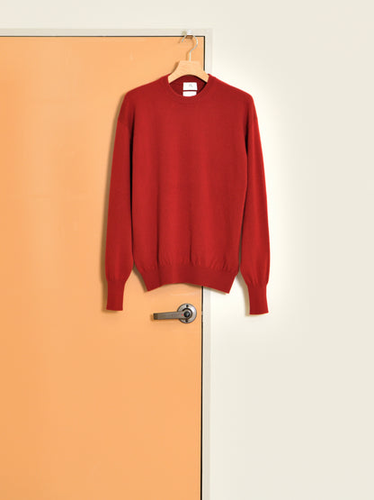 HERILL へリル Goldencash Pullover 26-080-HL-8100-30 RED レッド カシミア cashmere 26FW 日本取り扱い 名古屋 丸の内 セレクトショップ THIRD PLACE サードプレイス