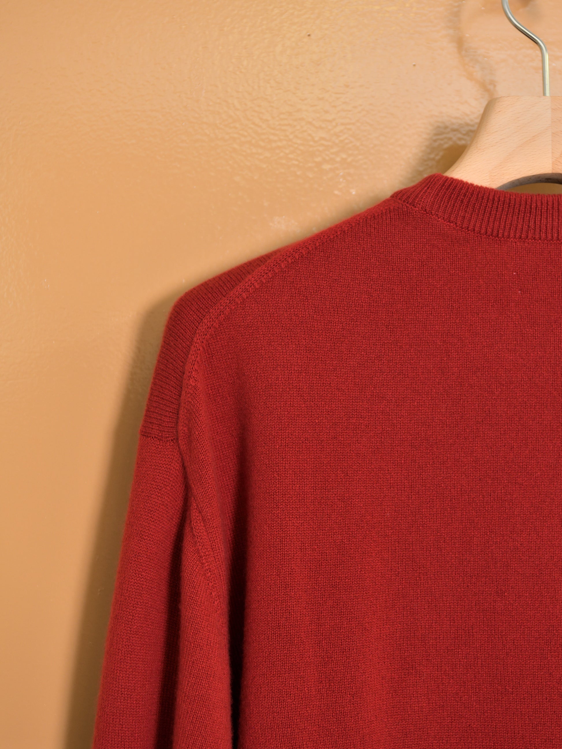 HERILL へリル Goldencash Pullover 26-080-HL-8100-30 RED レッド カシミア cashmere 26FW 日本取り扱い 名古屋 丸の内 セレクトショップ THIRD PLACE サードプレイス