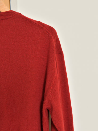 HERILL へリル Goldencash Pullover 26-080-HL-8100-30 RED レッド カシミア cashmere 26FW 日本取り扱い 名古屋 丸の内 セレクトショップ THIRD PLACE サードプレイス