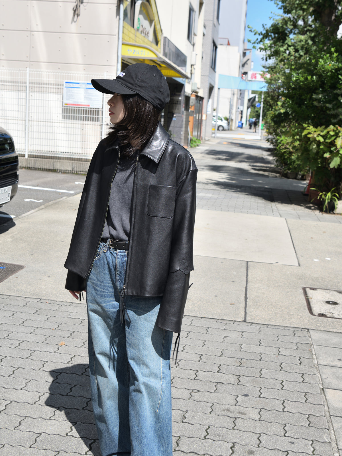 BELPER LAMB LEATHER JACKET 2517-1126 BLACK ブラック ラムレザー レディース 26FW 日本取り扱い 名古屋 丸の内 セレクトショップ THIRD PLACE サードプレイス