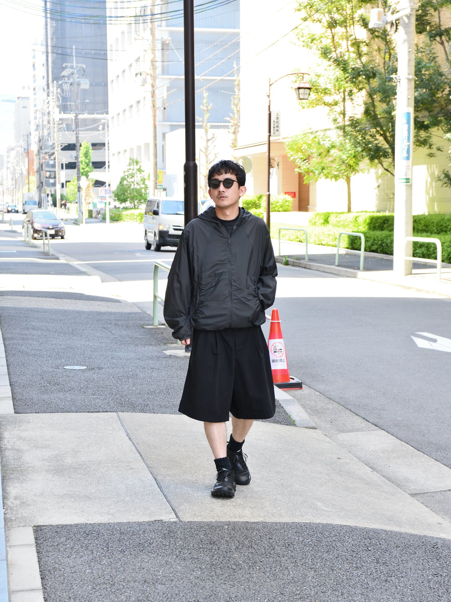 HIKING PATROL ハイキングパトロール SS26007 ORBIT LT TECHNICAL JACKET  チャコール ブラック ナイロンジャケット 北欧 ノルウェー アウトドア 都会 26SS 愛知県 名古屋 丸の内 セレクトショップ THIRD PLACE サードプレイス