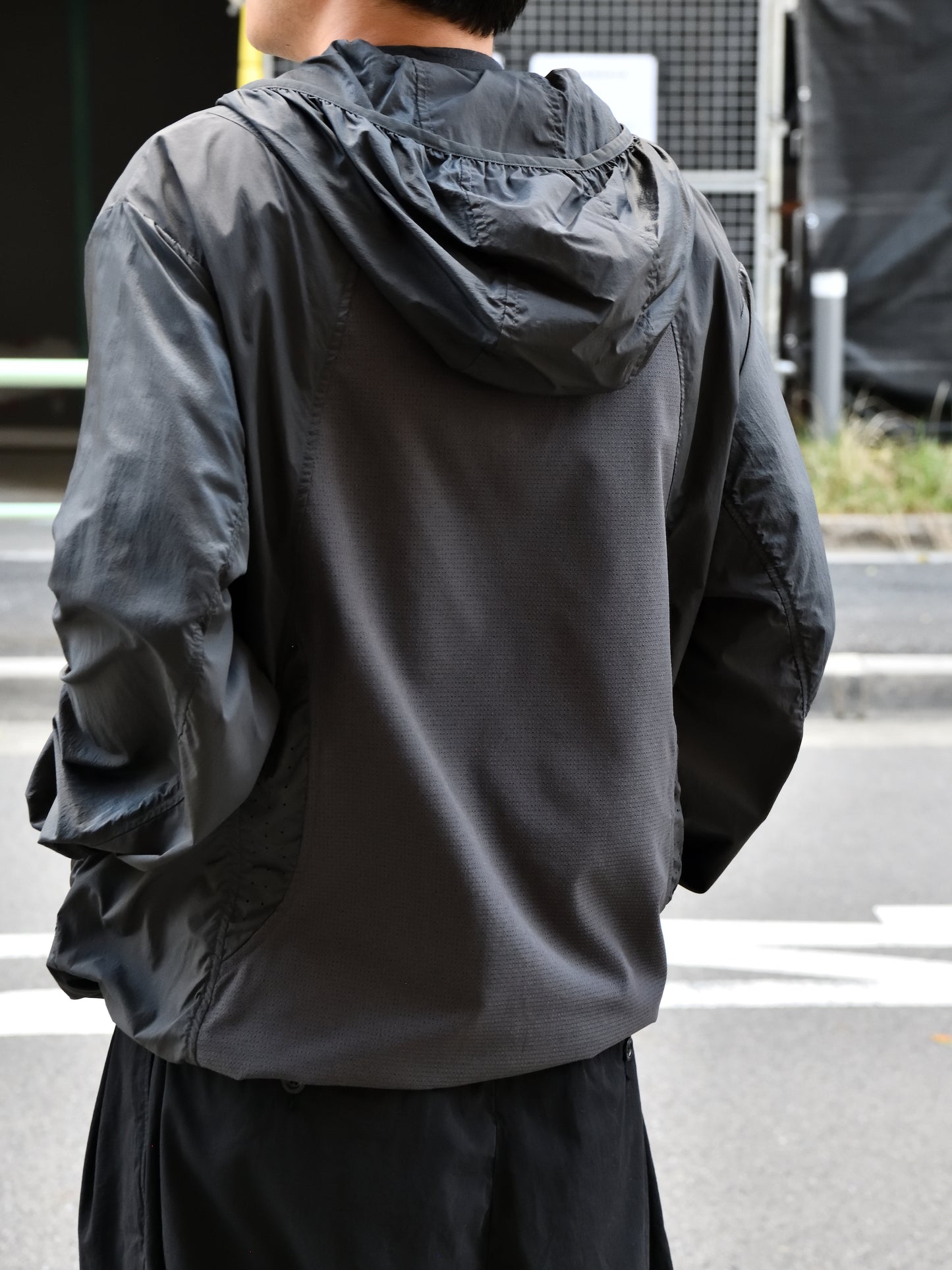 HIKING PATROL ハイキングパトロール SS26007 ORBIT LT TECHNICAL JACKET  チャコール ブラック ナイロンジャケット 北欧 ノルウェー アウトドア 都会 26SS 愛知県 名古屋 丸の内 セレクトショップ THIRD PLACE サードプレイス