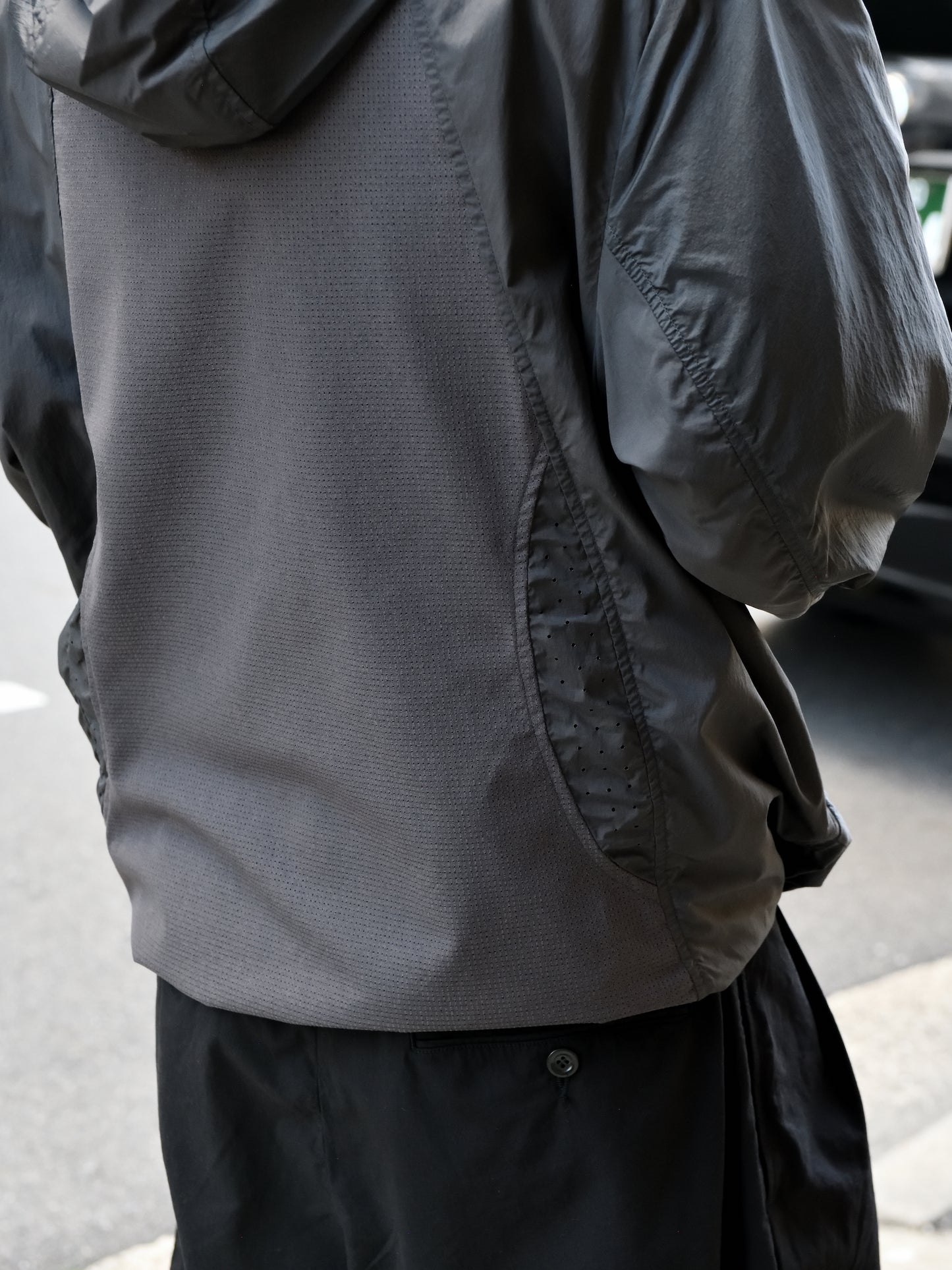 HIKING PATROL ハイキングパトロール SS26007 ORBIT LT TECHNICAL JACKET  チャコール ブラック ナイロンジャケット 北欧 ノルウェー アウトドア 都会 26SS 愛知県 名古屋 丸の内 セレクトショップ THIRD PLACE サードプレイス