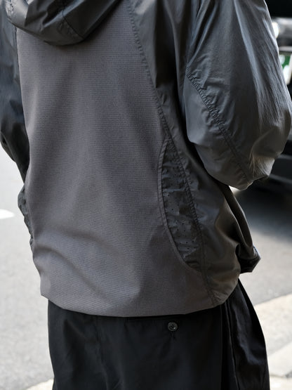 HIKING PATROL ハイキングパトロール SS26007 ORBIT LT TECHNICAL JACKET  チャコール ブラック ナイロンジャケット 北欧 ノルウェー アウトドア 都会 26SS 愛知県 名古屋 丸の内 セレクトショップ THIRD PLACE サードプレイス