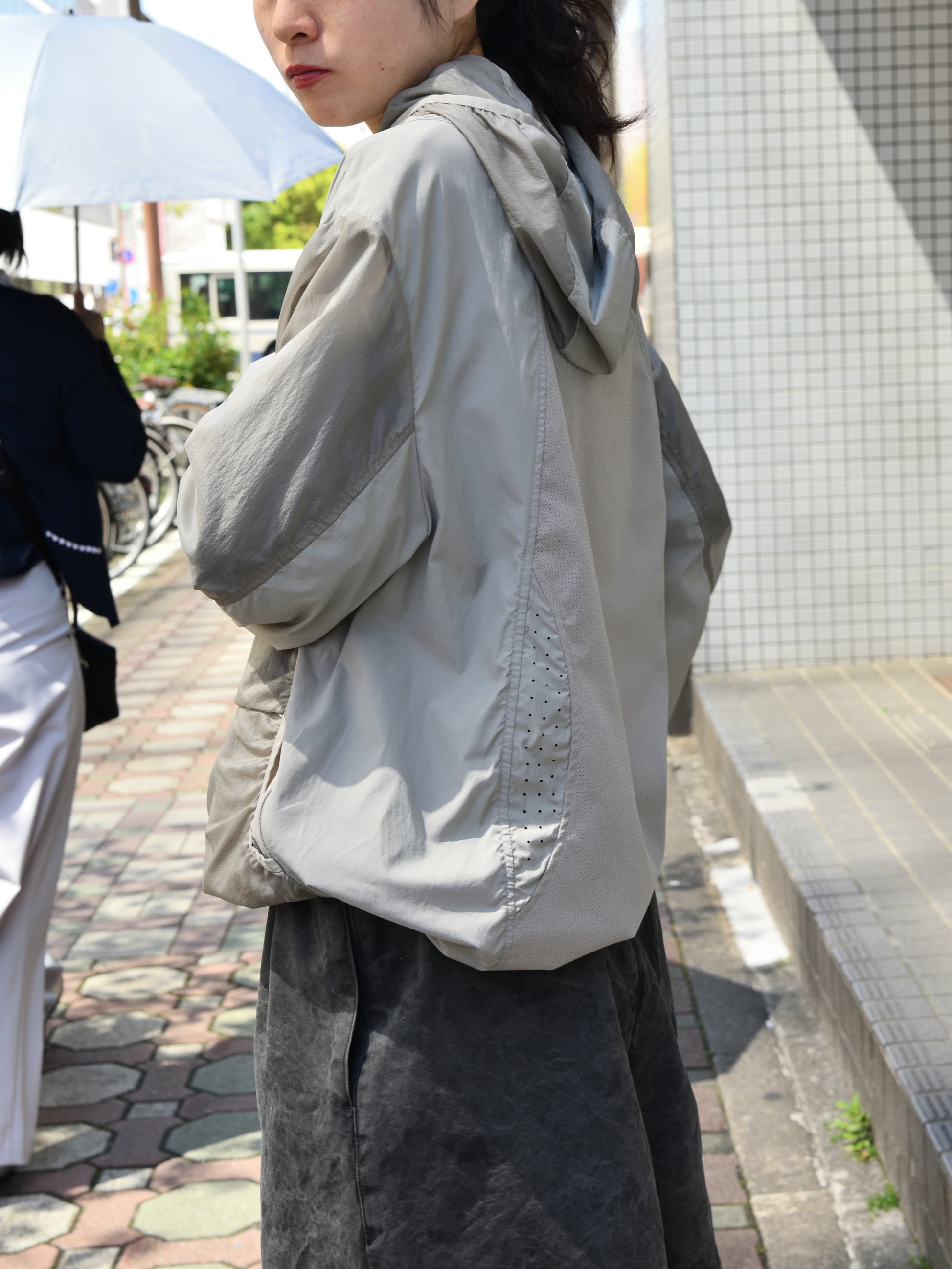 HIKING PATROL ハイキングパトロール SS26007 ORBIT LT TECHNICAL JACKET  サンド ベージュ ナイロンジャケット 北欧 ノルウェー アウトドア 都会 26SS 愛知県 名古屋 丸の内 セレクトショップ THIRD PLACE サードプレイス