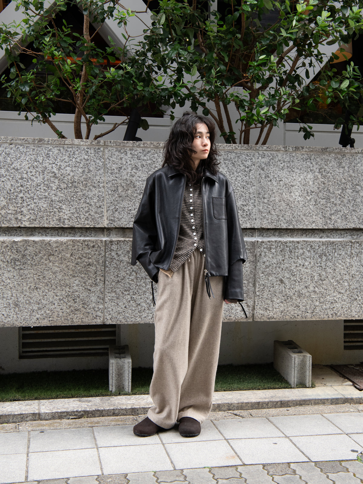 BELPER LAMB LEATHER JACKET 2517-1126 BLACK ブラック ラムレザー レディース 26FW 日本取り扱い 名古屋 丸の内 セレクトショップ THIRD PLACE サードプレイス