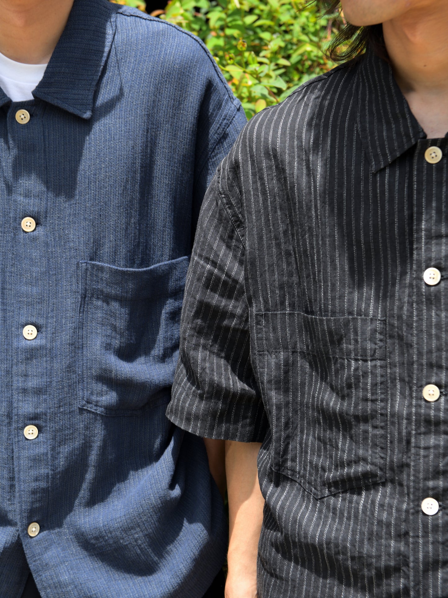 SUNFLOWER サンフラワー ADAM SHIRT 1291 シャツ ベーシック ブラック BLACK リネン コットン 定番 デンマーク 日本 名古屋 セレクトショップ THIRD PLACE サードプレイス 名古屋 愛知県 東海 セレクトショップ THIRD PLACE サードプレイス