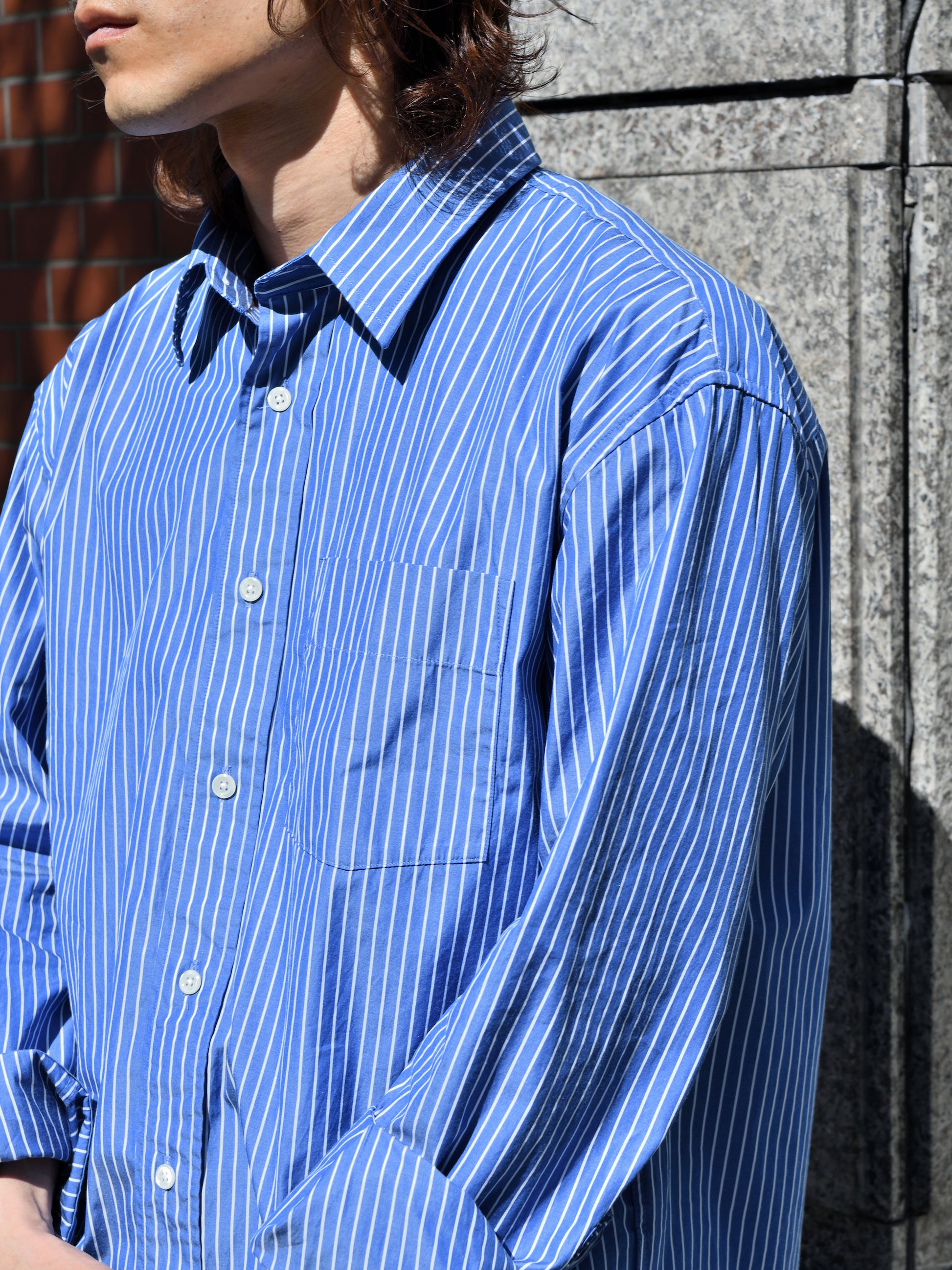 SUNFLOWER サンフラワー NEW BASE SHIRT 1309 シャツ ベーシック 定番 日本 名古屋 ストライプ セレクトショップ THIRD PLACE サードプレイス 名古屋 愛知県 東海 セレクトショップ THIRD PLACE サードプレイス