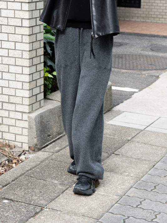 KAYLE ケイル KNIT SWEAT PANTS CHARCOAL K-2102 チャコール スウェットパンツ メリノウール ウール レディース 26FW 日本取り扱い 名古屋 丸の内 セレクトショップ THIRD PLACE サードプレイス