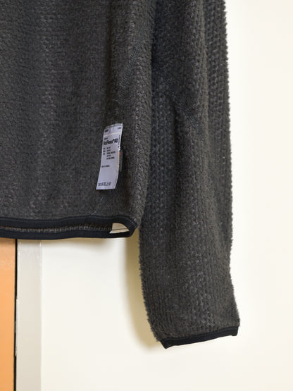 SATISFY サティスファイ FuzzFleece AD Half-Zip PHANTOM 11024-88000 ブラック グレー POLYESTER ポリエステル Polartec ポーラテック フリース インナー インサレーション フランス パリ paris 26FW 日本取り扱い 名古屋 丸の内 セレクトショップ THIRD PLACE サードプレイス