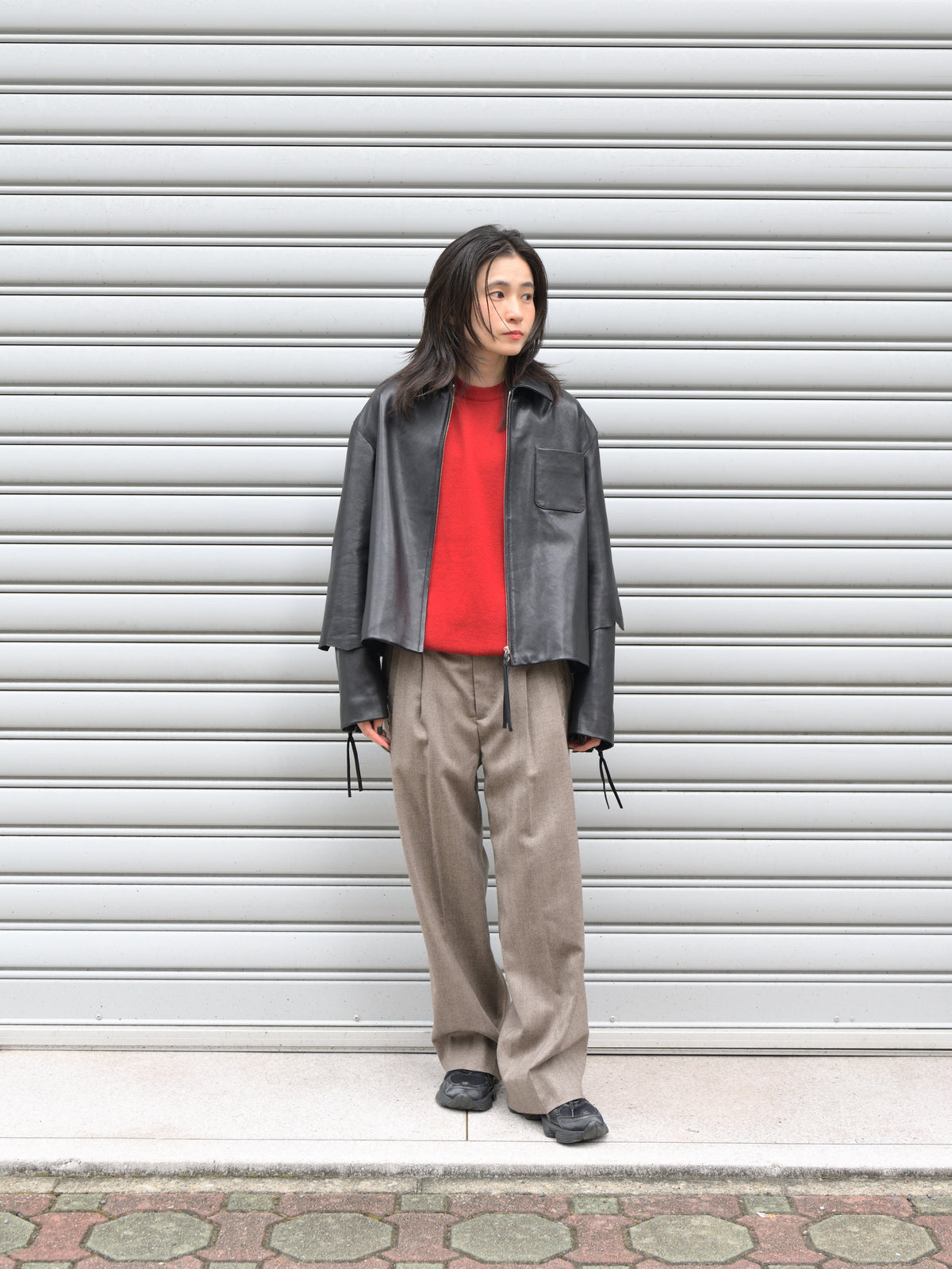 HERILL へリル Goldencash Pullover 26-080-HL-8100-30 RED レッド カシミア cashmere 26FW 日本取り扱い 名古屋 丸の内 セレクトショップ THIRD PLACE サードプレイス