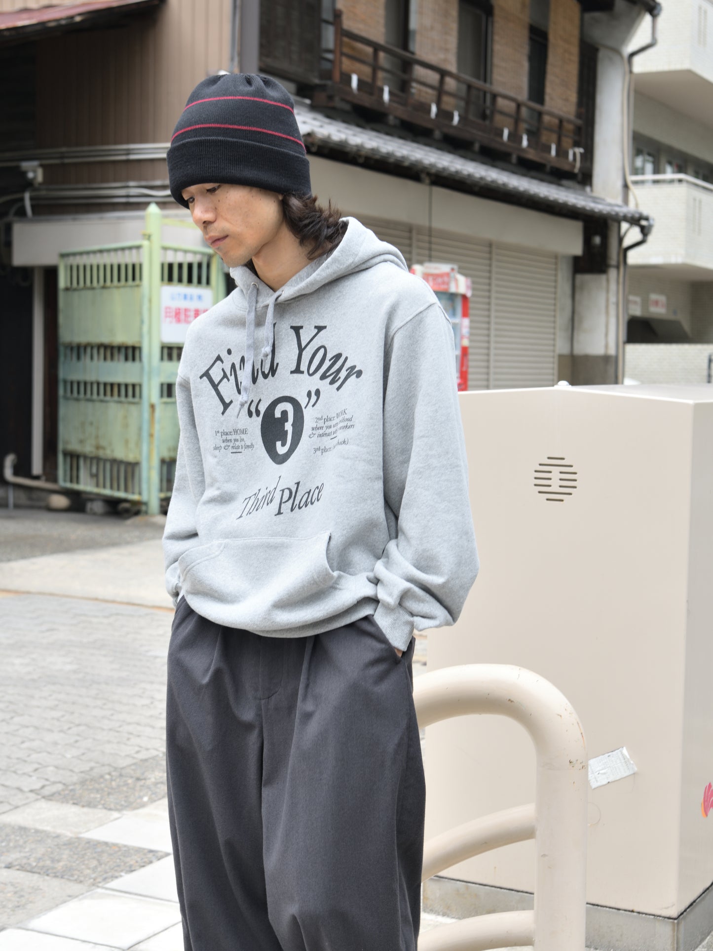 HELS ヘルス 別注 解釈 スウェット パーカー  通販 愛知県 名古屋 丸の内 セレクトショップ THIRD PLACE サードプレイス