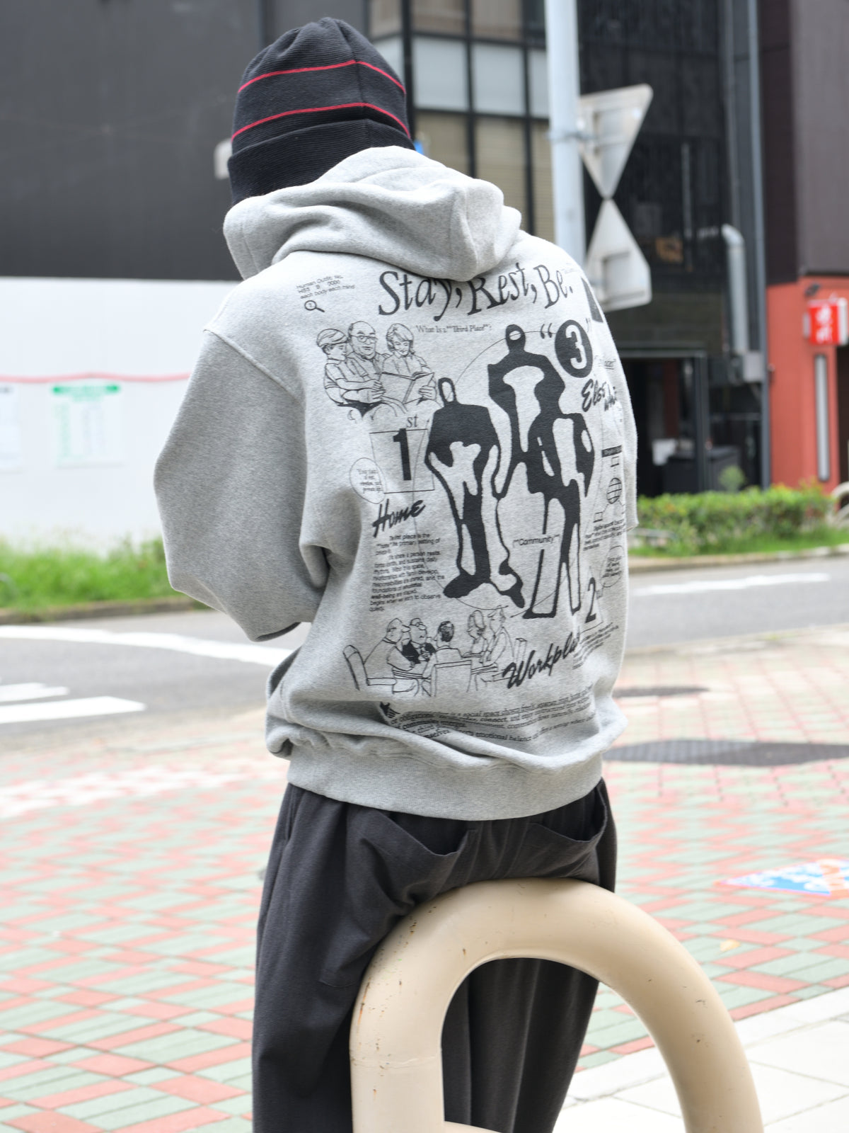 HELS ヘルス 別注 解釈 スウェット パーカー  通販 愛知県 名古屋 丸の内 セレクトショップ THIRD PLACE サードプレイス