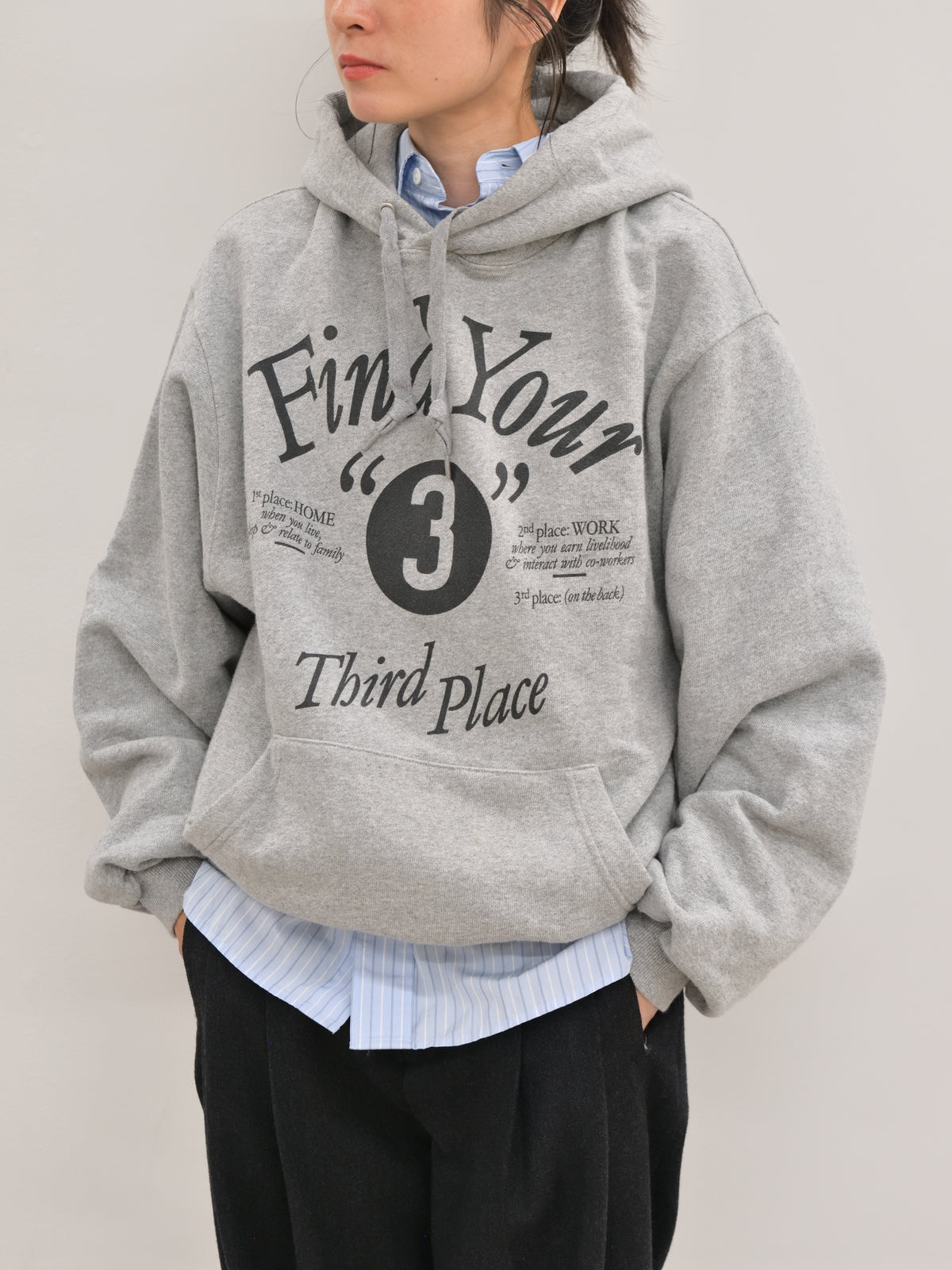HELS ヘルス 別注 解釈 スウェット パーカー  通販 愛知県 名古屋 丸の内 セレクトショップ THIRD PLACE サードプレイス