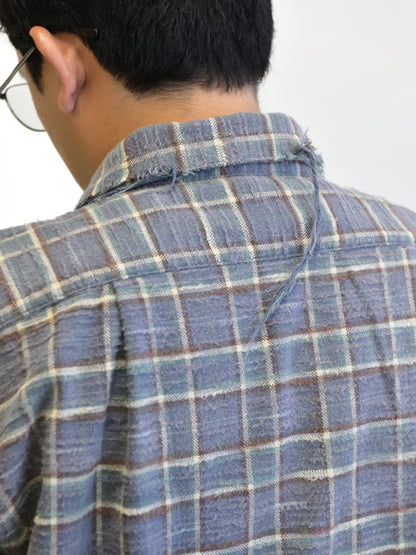 ISSUETHINGS イシューシングス type127 127-c-04 COTTON コットン シャツ ネルシャツ GREEN チェック 26AW 愛知県 名古屋 丸の内 ユニセックス セレクトショップ THIRD PLACE サードプレイス