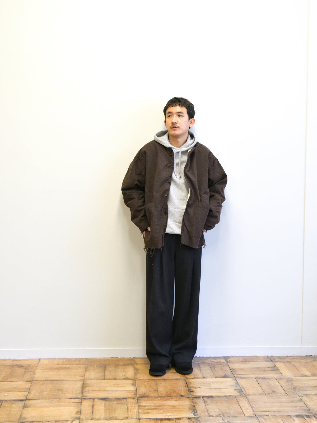 ISSUETHINGS イシューシングス type132 132-wc-01 WOOL ウール ブルゾン BROWN ブラウン 26AW 愛知県 名古屋 丸の内 ユニセックス セレクトショップ THIRD PLACE サードプレイス