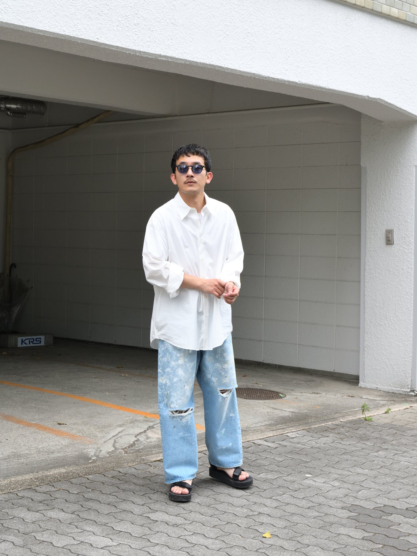 HERILL ヘリル Damaged Denim 26-030-HL-8080-10 ダメージデニム  愛知県 名古屋 丸の内 セレクトショップ THIRD PLACE サードプレイス