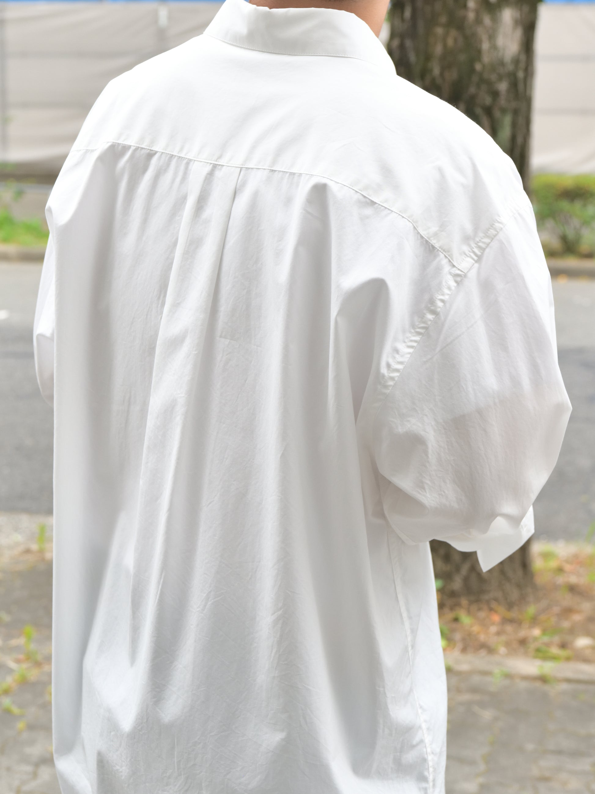 YOKE ヨーク Suvin Gold Cotton Poplin Loose Fit Shirt シャツ 日本取り扱い 名古屋 丸の内 セレクトショップ THIRD PLACE サードプレイス
