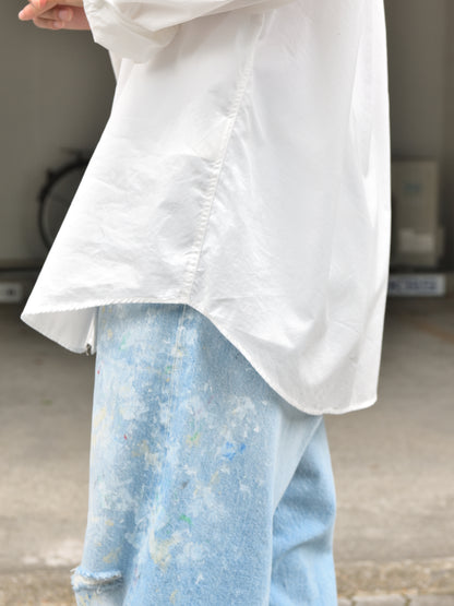YOKE ヨーク Suvin Gold Cotton Poplin Loose Fit Shirt シャツ 日本取り扱い 名古屋 丸の内 セレクトショップ THIRD PLACE サードプレイス