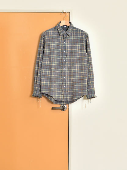 ISSUETHINGS イシューシングス type127 127-c-04 COTTON コットン シャツ ネルシャツ GREEN チェック 26AW 愛知県 名古屋 丸の内 ユニセックス セレクトショップ THIRD PLACE サードプレイス
