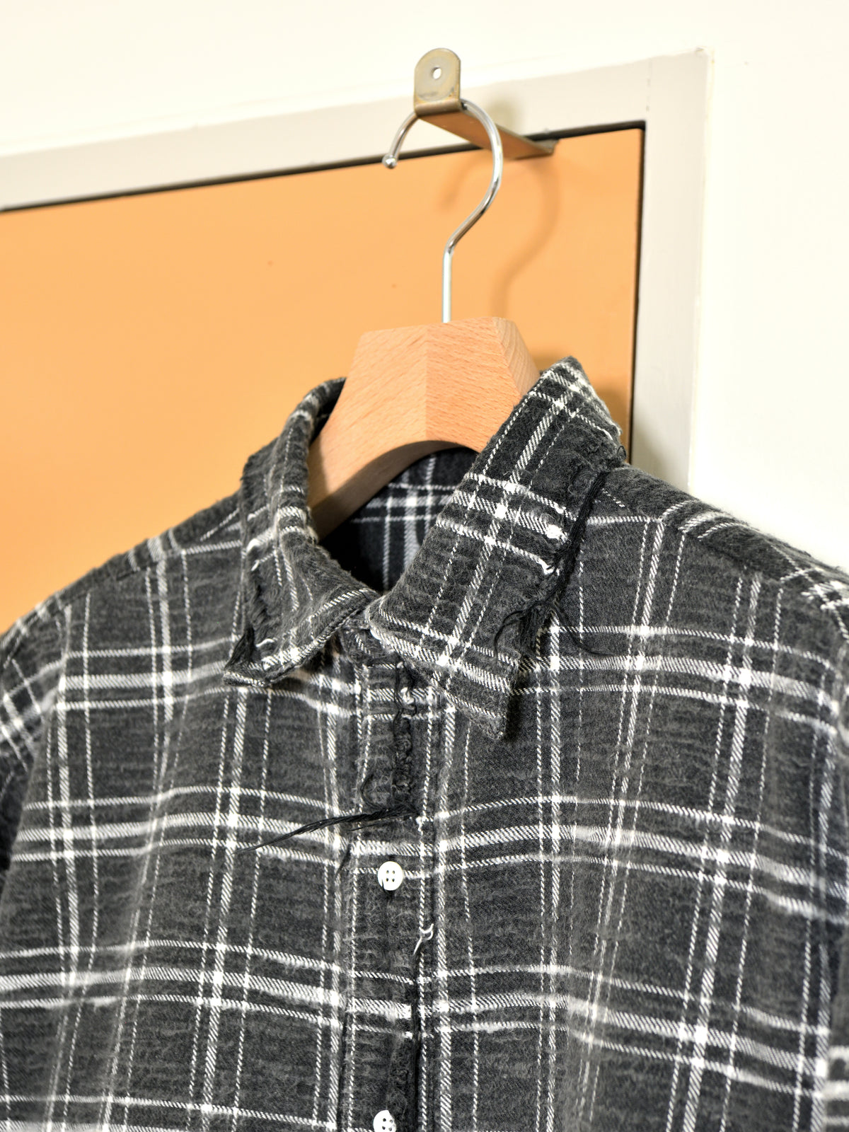 ISSUETHINGS イシューシングス type127 127-c-04 COTTON コットン シャツ ネルシャツ GRAY チェック 26AW 愛知県 名古屋 丸の内 ユニセックス セレクトショップ THIRD PLACE サードプレイス