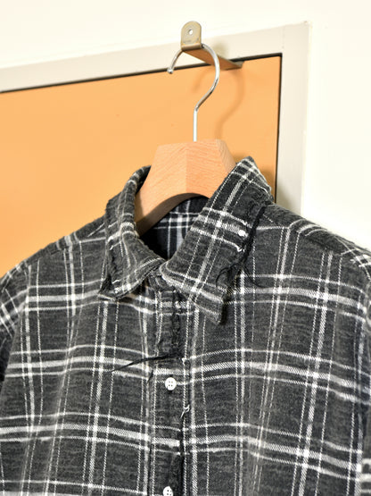 ISSUETHINGS イシューシングス type127 127-c-04 COTTON コットン シャツ ネルシャツ GRAY チェック 26AW 愛知県 名古屋 丸の内 ユニセックス セレクトショップ THIRD PLACE サードプレイス