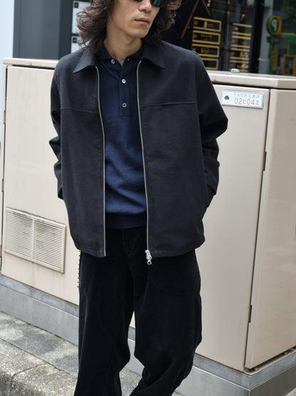 ANOTHER ASPECT アナザーアスペクト POLO SHIRT 2.0 NAVY ネイビー ポロシャツ ウール ベーシック デンマーク ユニセックス 26AW 愛知県 名古屋 丸の内 セレクトショップ THIRD PLACE サードプレイス