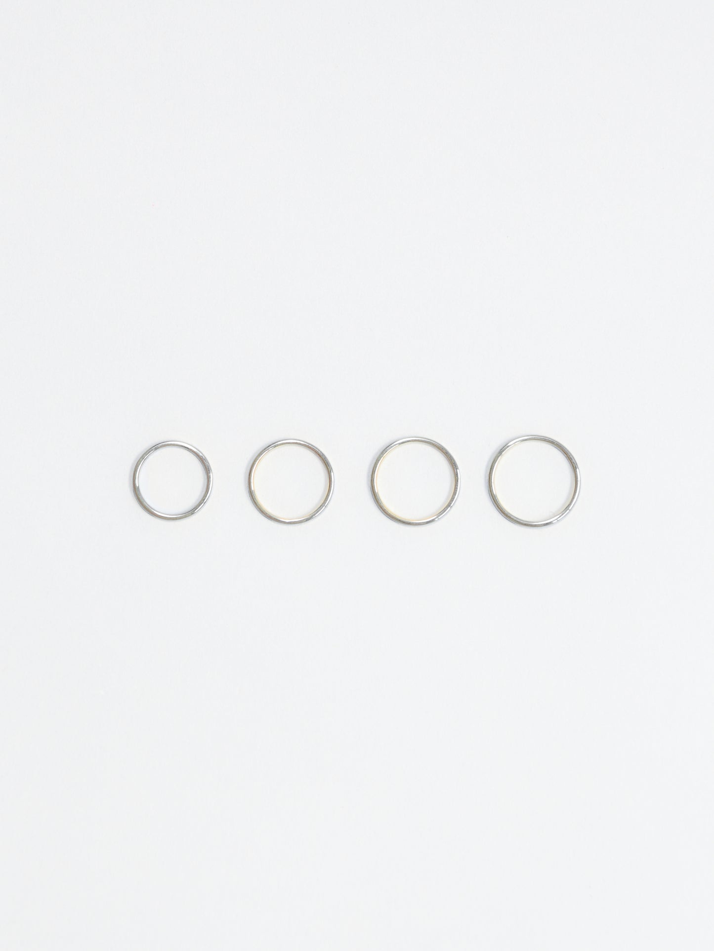 Valentine "The Rings(4pair / SILVER)"