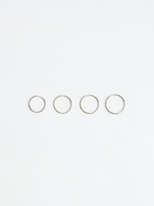 Valentine "The Rings(4pair / SILVER)"