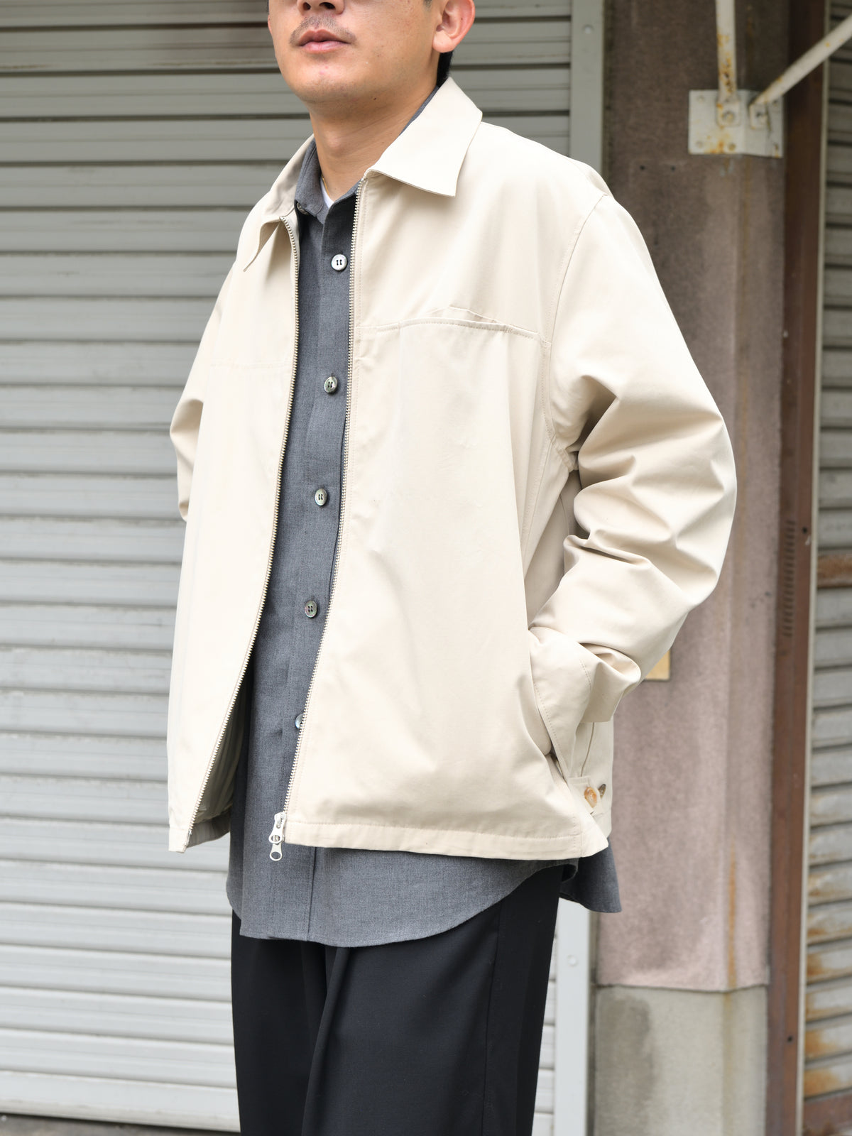 ANOTHER ASPECT アナザーアスペクト OVERSHIRT 3.0 オーバーシャツ 定番 ベージュ  ベーシック デンマーク ユニセックス 26AW 愛知県 名古屋 丸の内 セレクトショップ THIRD PLACE サードプレイス