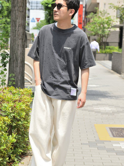 SATISFY サティスファイ MothTech T-shirt 11006-00A02 Tシャツ ランニング イタリア フランス 26ss AGEBLACK ヴィンテージ  ブラック 通販 愛知県 名古屋 丸の内 セレクトショップ THIRD PLACE サードプレイス