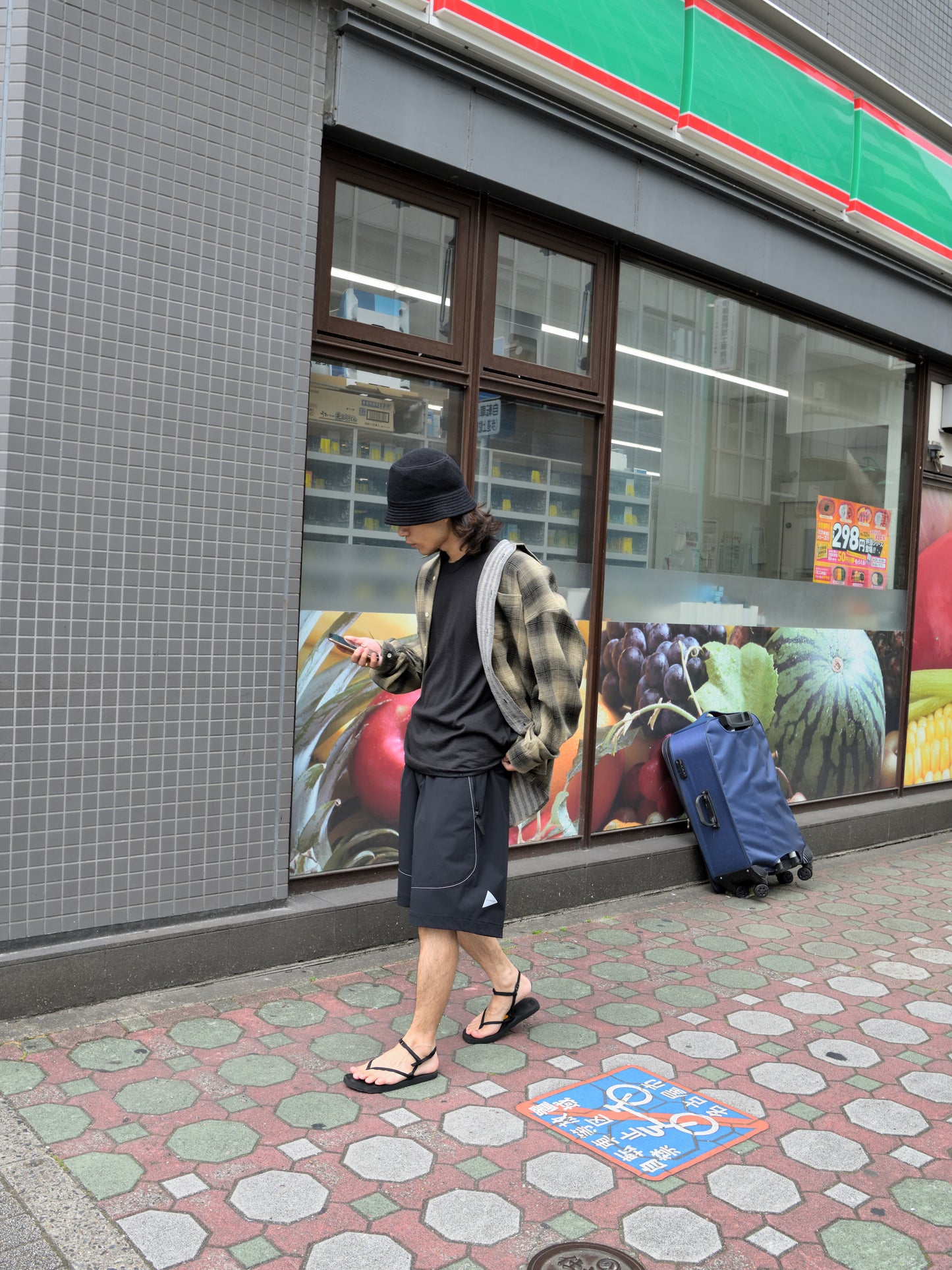 andwander trek short pants 574-6122009 ショーツ ブラック  定番 日本 名古屋 セレクトショップ THIRD PLACE サードプレイス 名古屋 愛知県 東海 セレクトショップ THIRD PLACE サードプレイス