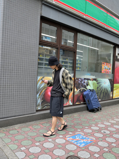 andwander trek short pants 574-6122009 ショーツ ブラック  定番 日本 名古屋 セレクトショップ THIRD PLACE サードプレイス 名古屋 愛知県 東海 セレクトショップ THIRD PLACE サードプレイス