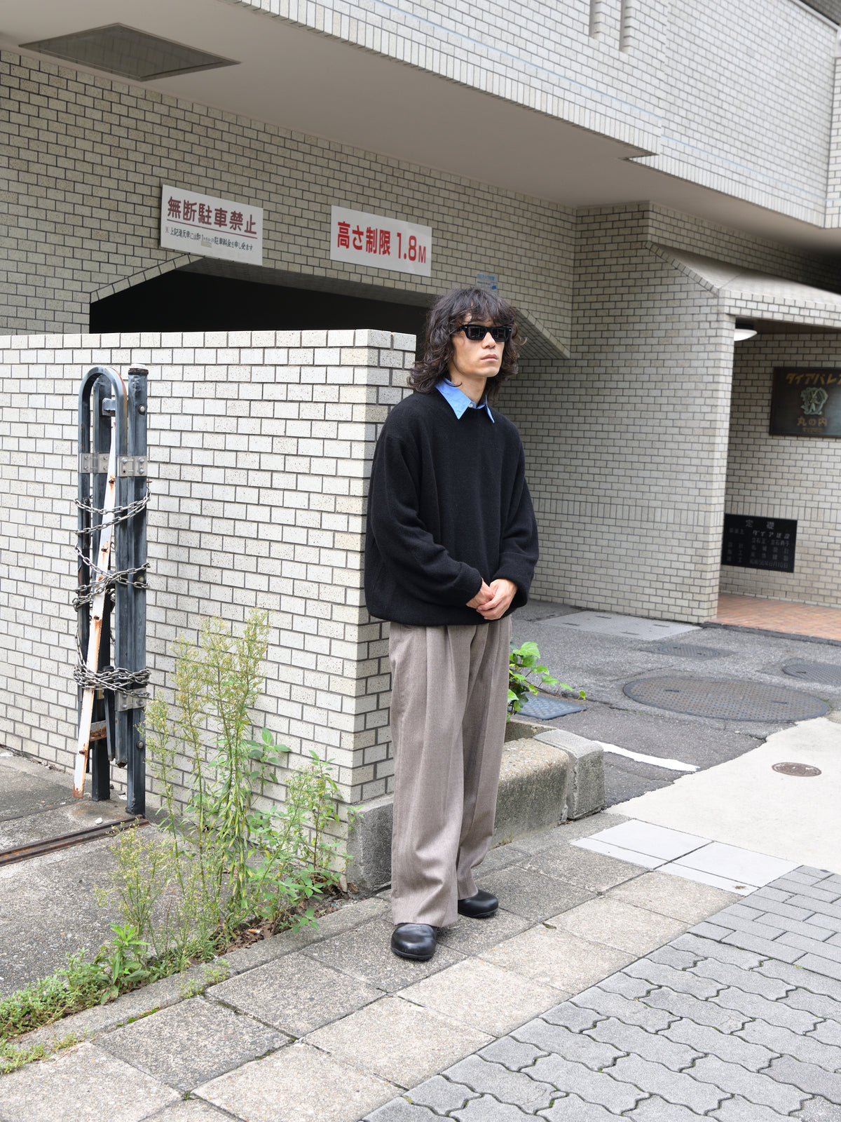 HERILL ヘリル Rigidcashmere Pullover 26-080-HL-8020-30 リジットカシミア ニット ISSUETHINGS イシューシングス 26b/118-w-00 別注 スラックス BLACK BEAGE ウール Ernie Palo アーニーパロ Standard Shirt EP12SH01 シャツ サックス SAX ベーシック ユニセックス 26AW 愛知県 名古屋 丸の内 セレクトショップ THIRD PLACE サードプレイス
