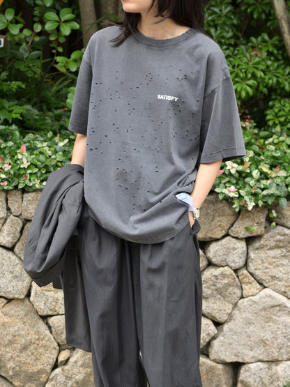 SATISFY サティスファイ MothTech T-shirt 11006-00A02 Tシャツ ランニング イタリア フランス 26ss AGEBLACK ヴィンテージ  ブラック 通販 愛知県 名古屋 丸の内 セレクトショップ THIRD PLACE サードプレイス