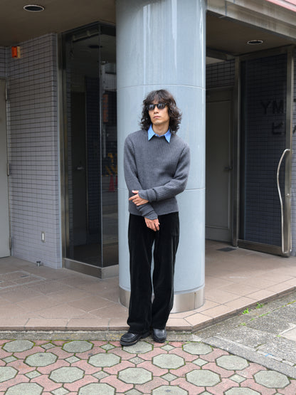 ISSUETHINGS イシューシングス type121 121-c2-05 コーデュロイ BLACK ブラック コットン Ernie Palo アーニーパロ Standard Shirt EP12SH01 シャツ サックス SAX ベーシック ユニセックス 26AW 愛知県 名古屋 丸の内 セレクトショップ THIRD PLACE サードプレイス