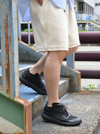 SATISFY サティスファイ THE ROCKER 40002-02000 ランシュー スニーカー JETBLACK ジェットブラック ブラック 通販 愛知県 名古屋 丸の内 セレクトショップ THIRD PLACE サードプレイス