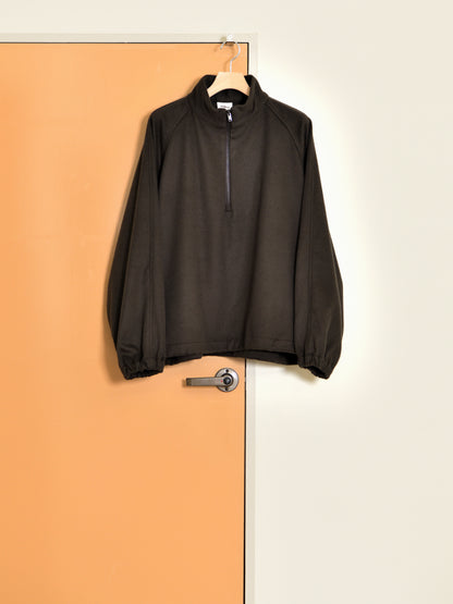 COLBO コルボ Half Zip MILITARY BROWN CO-AW26-LA031H 26AW イタリア ニューヨーク 日本 名古屋 セレクトショップ THIRD PLACE サードプレイス 名古屋 愛知県 東海 セレクトショップ THIRD PLACE サードプレイス