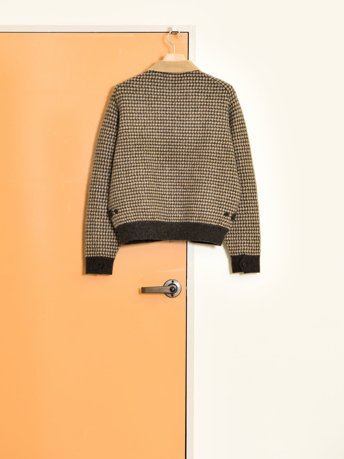 MEIAS メイアス WOOL JQ HARRINGTON KNIT JK BROWN ブラウン WECD-6A17 WOOL ウール ハリントンジャケット ユニセックス 26AW 愛知県 名古屋 丸の内 セレクトショップ THIRD PLACE サードプレイス