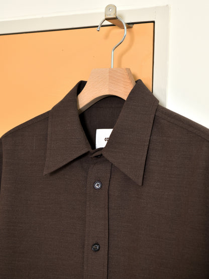 COLBO コルボ Metrics Shirt BROWN CO-AW26-LS009 26AW イタリア ニューヨーク 日本 名古屋 セレクトショップ THIRD PLACE サードプレイス 名古屋 愛知県 東海 セレクトショップ THIRD PLACE サードプレイス