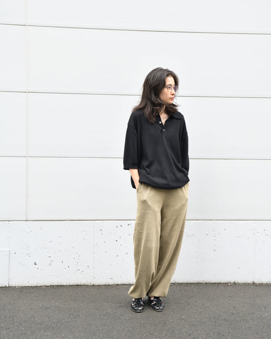 ANOTHER ASPECT アナザーアスペクト POLO SHIRT 3.0 ポロシャツ 新作 ブラック オーガニックコットン デンマーク コペンハーゲン 26ss 日本取り扱い 名古屋 丸の内 セレクトショップ THIRD PLACE サードプレイス