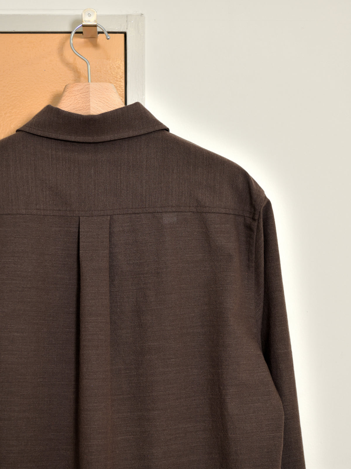 COLBO コルボ Metrics Shirt BROWN CO-AW26-LS009 26AW イタリア ニューヨーク 日本 名古屋 セレクトショップ THIRD PLACE サードプレイス 名古屋 愛知県 東海 セレクトショップ THIRD PLACE サードプレイス