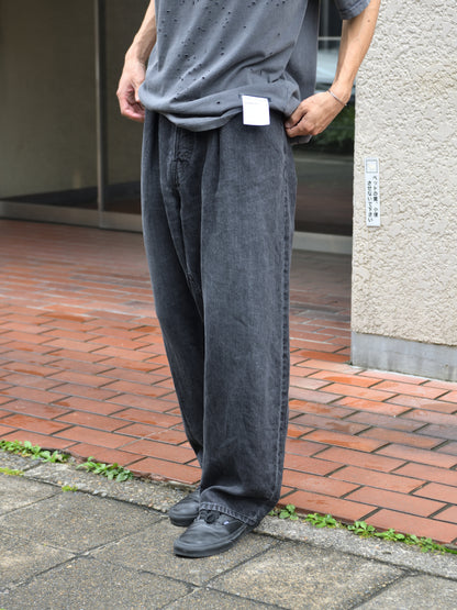 HERILL ヘリル Linen Denim 4PK 26-030-HL-8090-10 26SS ブラックデニム  リネン  愛知県 名古屋 丸の内 セレクトショップ THIRD PLACE サードプレイス