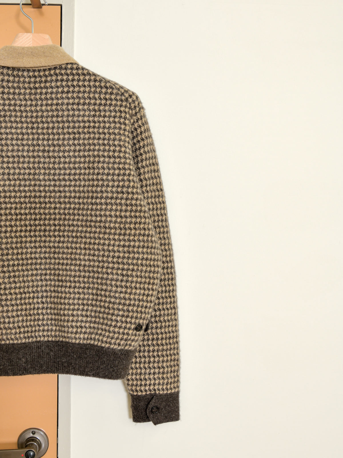 MEIAS メイアス WOOL JQ HARRINGTON KNIT JK BROWN ブラウン WECD-6A17 WOOL ウール ハリントンジャケット ユニセックス 26AW 愛知県 名古屋 丸の内 セレクトショップ THIRD PLACE サードプレイス