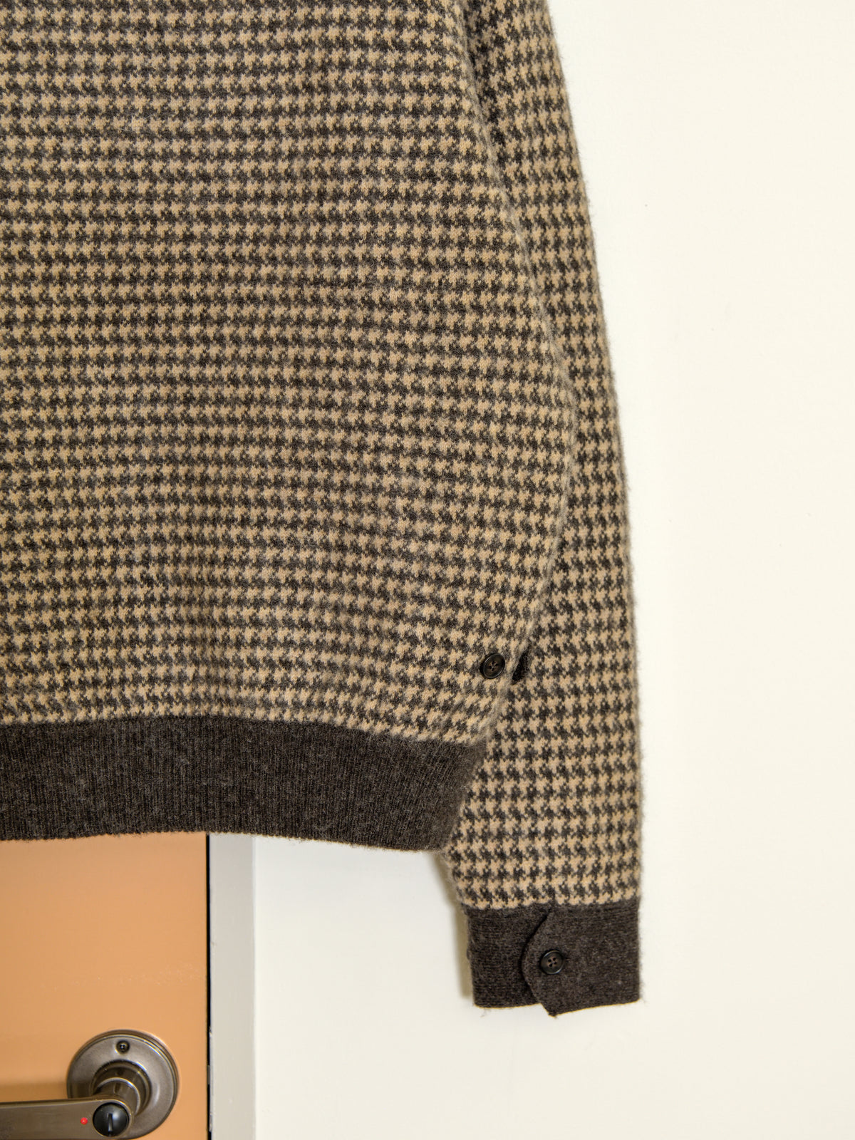 MEIAS メイアス WOOL JQ HARRINGTON KNIT JK BROWN ブラウン WECD-6A17 WOOL ウール ハリントンジャケット ユニセックス 26AW 愛知県 名古屋 丸の内 セレクトショップ THIRD PLACE サードプレイス