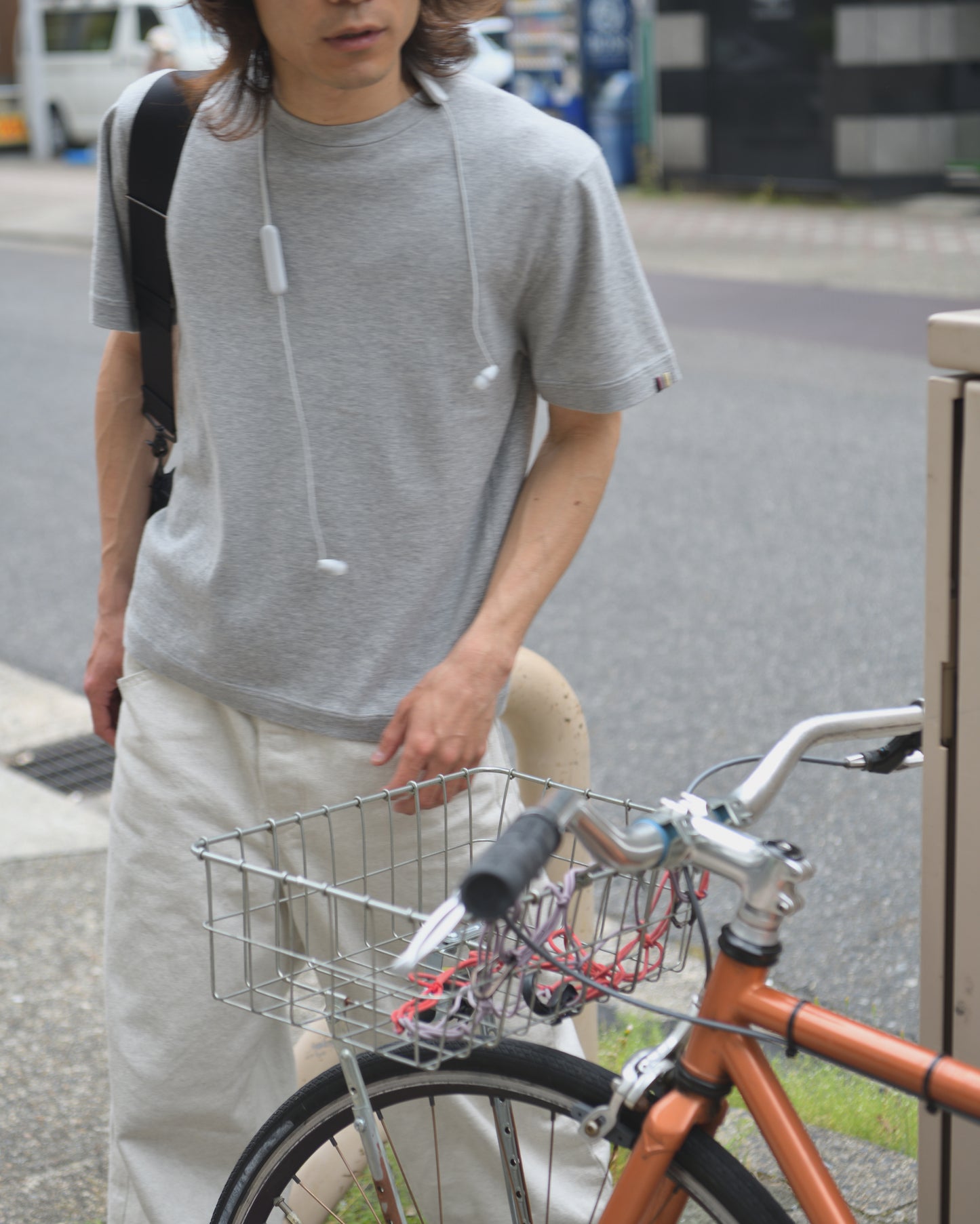 extreme cashmere エクストリームカシミヤ cuba n.268 GREY グレー カシミヤ コットン ユニセックス オランダ 26SS 日本取り扱い 名古屋 丸の内 セレクトショップ THIRD PLACE サードプレイス