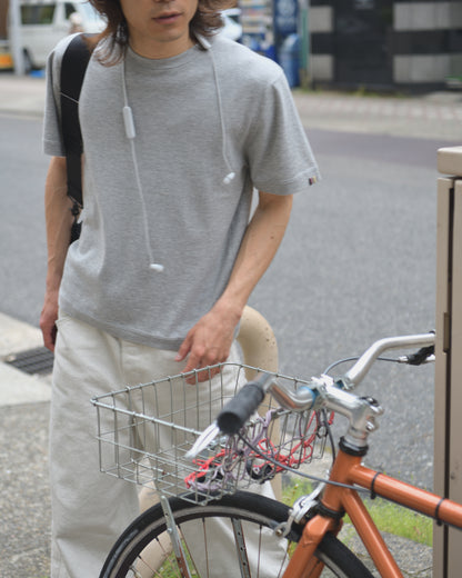 extreme cashmere エクストリームカシミヤ cuba n.268 GREY グレー カシミヤ コットン ユニセックス オランダ 26SS 日本取り扱い 名古屋 丸の内 セレクトショップ THIRD PLACE サードプレイス