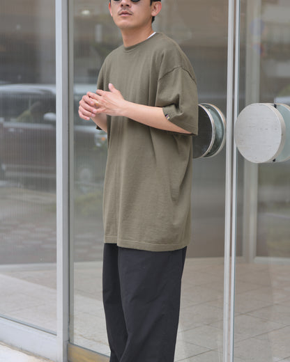 extreme cashmere エクストリームカシミヤ rik n.269 ARMY オリーブ カシミヤ コットン ユニセックス オランダ 26SS 日本取り扱い 名古屋 丸の内 セレクトショップ THIRD PLACE サードプレイス
